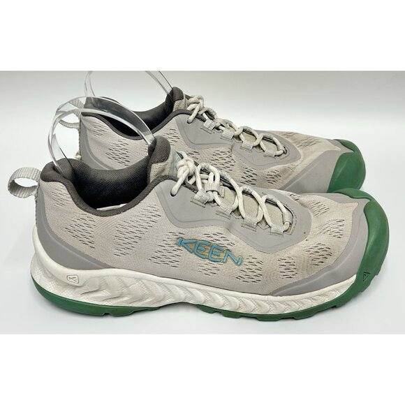 Keen NXIS Speed Hiking Shoes Women's 10 Gray  Vented Sneakers Outdoor Gorpcore - Picture 1 of 7